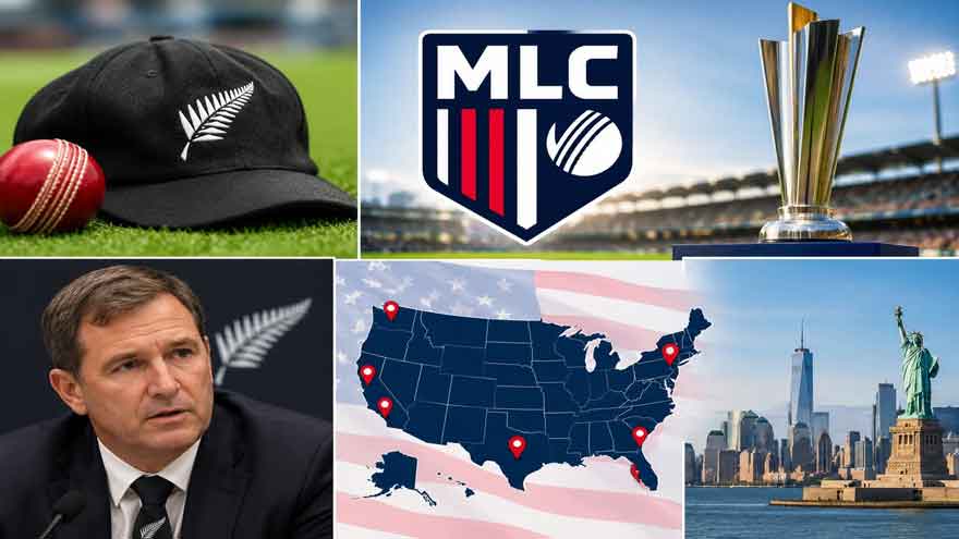 New Zealand Cricket decision to withdraw from the Major League Cricket expansion plan.