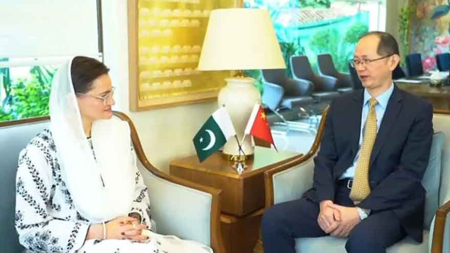 Punjab Senior Minister Marriyum Aurangzeb meets the Chinese Deputy Head of Mission to discuss CPEC, environmental protection and development projects.
