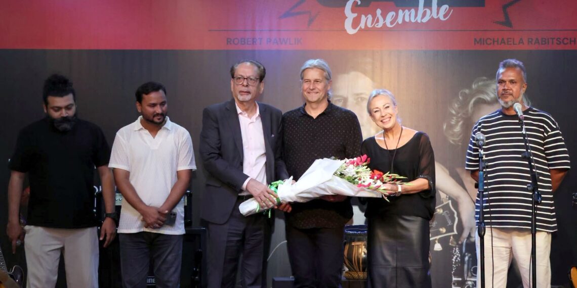 Austrian Jazz Ensemble performing at Arts Council of Pakistan Karachi