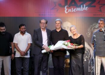 Austrian Jazz Ensemble performing at Arts Council of Pakistan Karachi