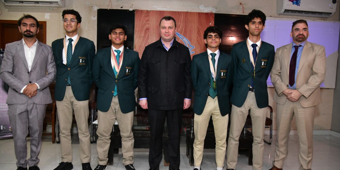KGS students with gold medal at international climate Olympiad in Russia