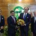 Muhammad Aurangzeb meeting NBP Chairman and President in Karachi