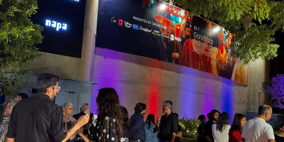 Gandhara Independent Film Festival 2026 opening night at NAPA Karachi