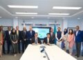 PAFLA and HBL officials at the MoU signing ceremony to support freelancers in Pakistan