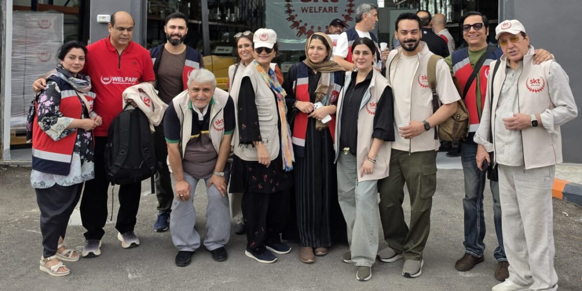 SKT Welfare delegation supporting displaced Palestinian families and patients from Gaza in Jordan