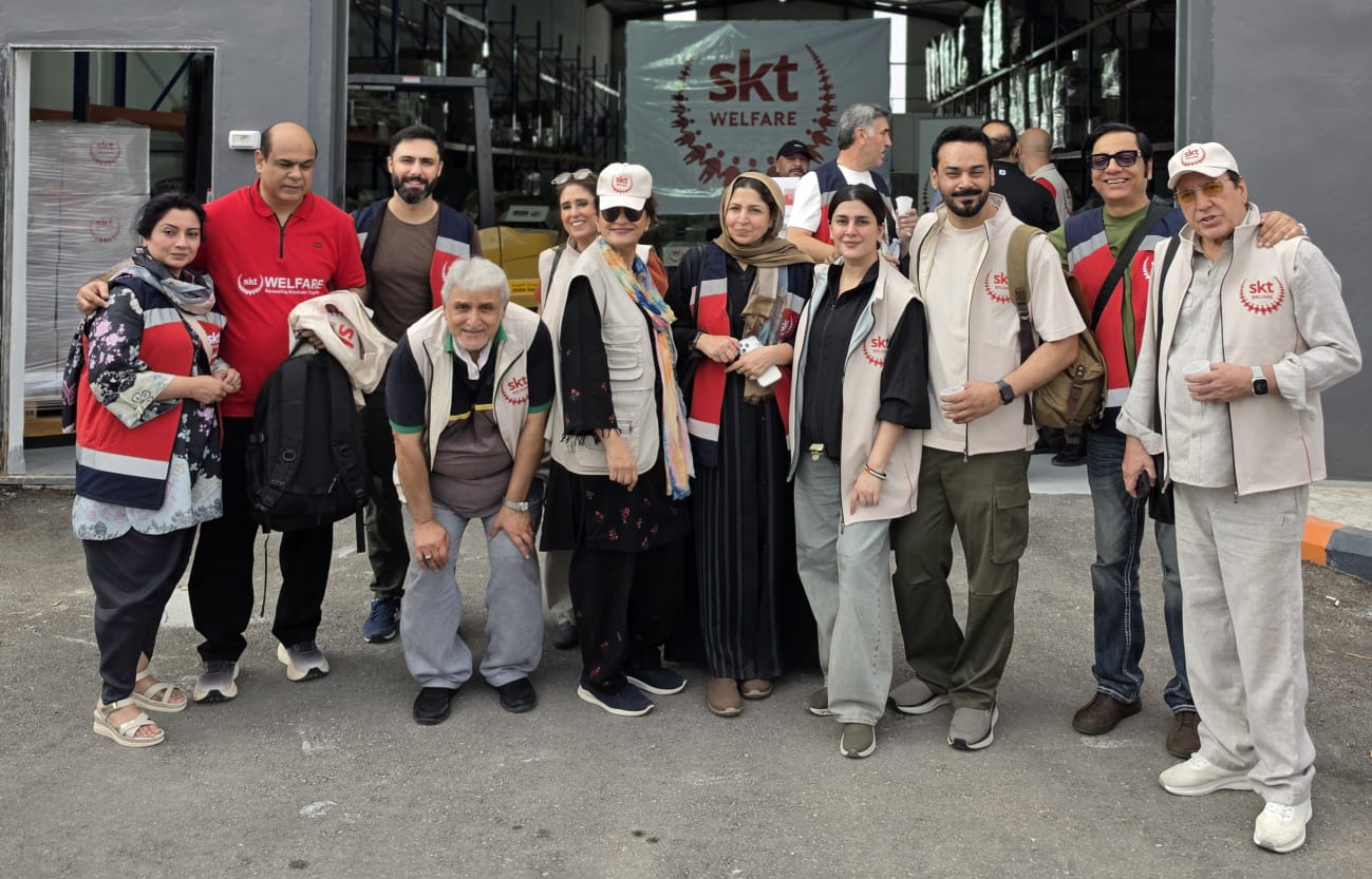 SKT Welfare delegation supporting displaced Palestinian families and patients from Gaza in Jordan