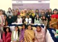 Waseem Hussain addresses media students and journalists at a Hyderabad workshop