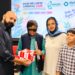 Speakers, students and community participants at the Khudi Wellness Carnival 2026 in Karachi.