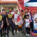 Participants take part in sports activities organised by the Consulate General of Malaysia in Karachi for National Sports Day 2026.