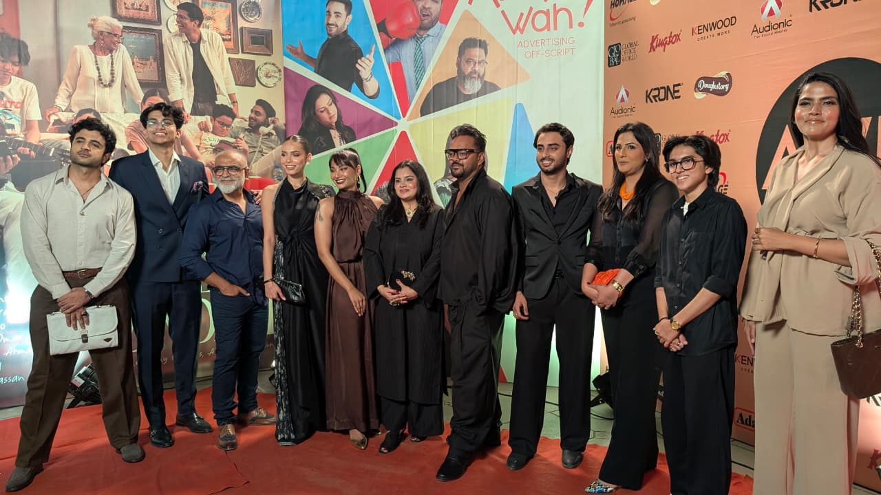 Arey Wah Entertainment launch promoting its new Pakistani digital entertainment platform and original web series.