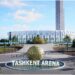 Planned urban development of New Tashkent in Uzbekistan, featuring modern infrastructure, residential areas and green spaces