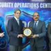 SECP officials and NADRA Chairman Lieutenant General Muhammad Munir Afsar at the Security Operations Centre inauguration in Islamabad.