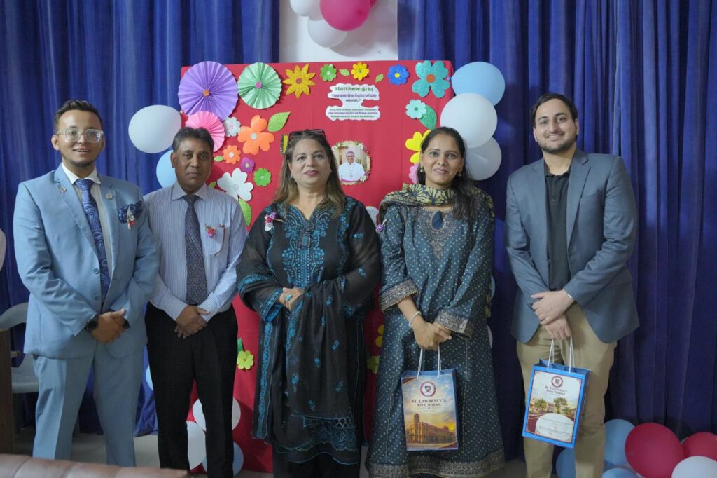 St. Lawrence’s Boys’ School Karachi ceremony for facility inaugurations, high achievers awards and silver jubilee celebrations.