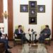 Sindh Chief Minister Murad Ali Shah and German Consul General Thomas E. Schultze discuss water management, agriculture and investment cooperation.