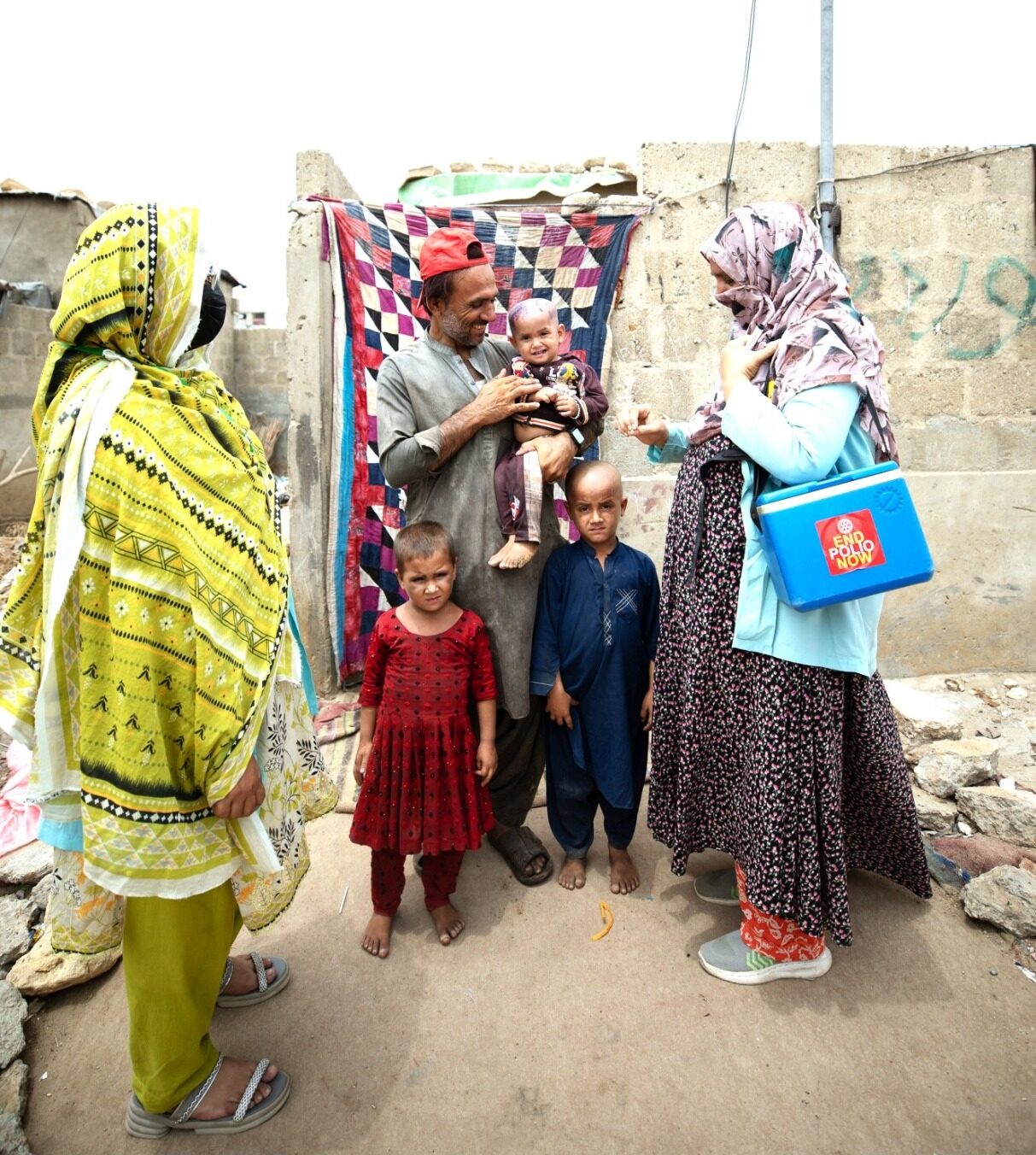 Rotary International and Pakistan’s polio eradication campaign promote vaccination, community engagement and protection for children.