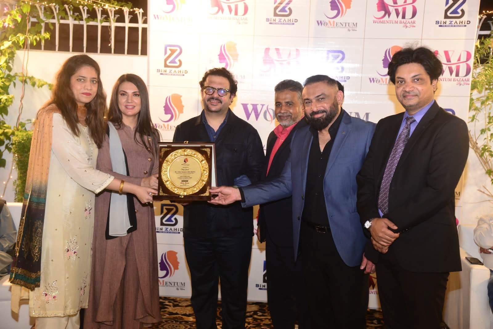 Distinguished guests and business leaders gather at the Womentum by Hira Strategic Connections Night in Karachi.