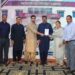 BBA students and university officials attend the Final Year Project Submission Ceremony at Metropolitan University Karachi.