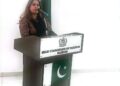 Acting High Commissioner Sadia Gohar Khanum and participants at the Pakistan High Commission’s Kashmir Black Day seminar in Nairobi