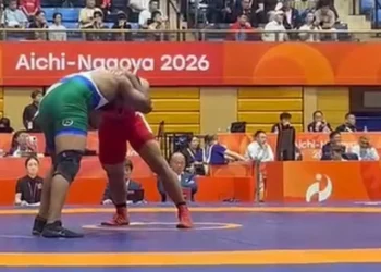 Pakistan wrestlers and taekwondo fighter compete at the 2026 Asian Games in Nagoya