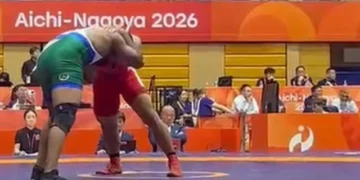 Pakistan wrestlers and taekwondo fighter compete at the 2026 Asian Games in Nagoya