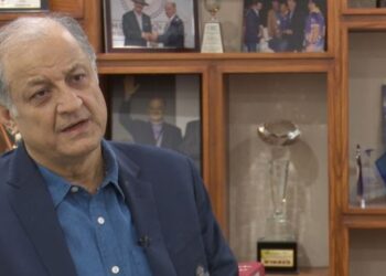Nadeem Omar speaking about the PCB Inter-School Cricket Tournament and grassroots cricket