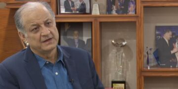 Nadeem Omar speaking about the PCB Inter-School Cricket Tournament and grassroots cricket