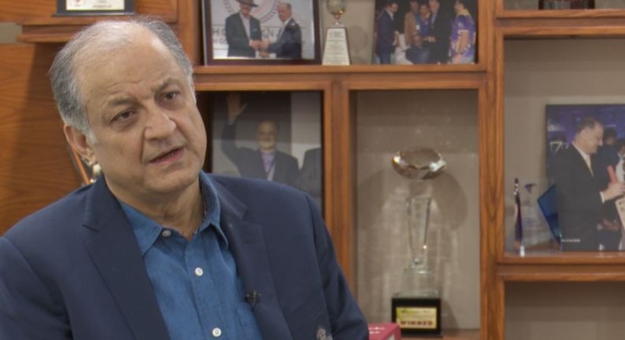 Nadeem Omar speaking about the PCB Inter-School Cricket Tournament and grassroots cricket