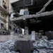 Gaza City after an Israeli airstrike targeting senior Hamas figure Ali al-Amoudi