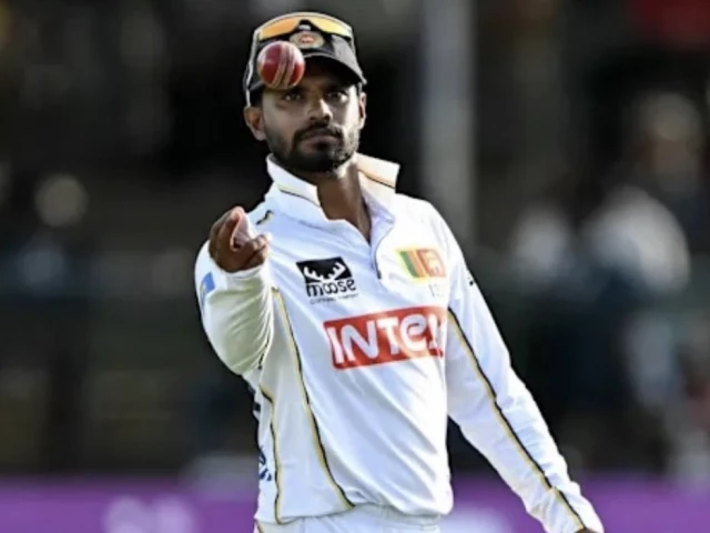 Kusal Mendis during a Sri Lanka cricket match