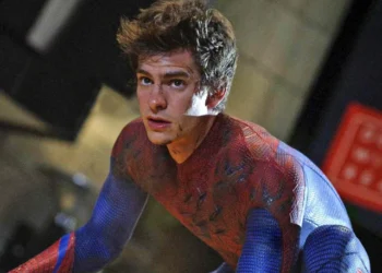 Andrew Garfield as Spider-Man in The Amazing Spider-Man