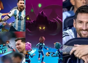 Lionel Messi and Disney’s Messi and the Giants animated series announcement.