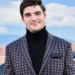 RJ Mitte, who played Walter White Jr. in Breaking Bad, and co-star Bryan Cranston.