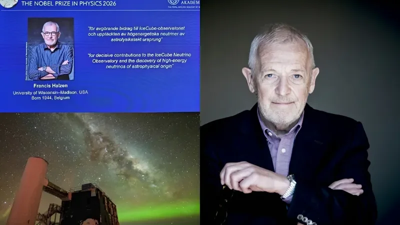 Francis Halzen and the IceCube Neutrino Observatory in Antarctica