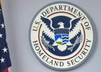 US Department of Homeland Security building representing an alleged data breach involving information about more than 41,000 officials.