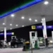 Fuel pump dispensing petrol as Pakistan announces revised petrol and diesel prices.