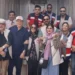 Pakistani actors distribute humanitarian aid to Palestinian families in Jordan.