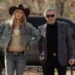 Sylvester Stallone and daughter Scarlet Rose Stallone, who plays Spencer in the crime drama Tulsa King.