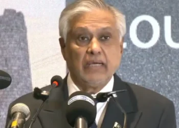 Ishaq Dar speaking about terrorism, security measures and Pakistan’s diplomatic efforts.
