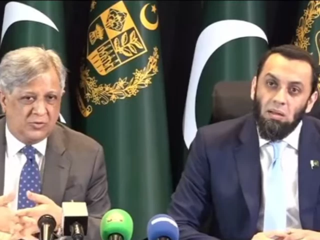 Pakistan’s information and law ministers discuss allegations against PTI and the federal government’s security measures in Khyber Pakhtunkhwa
